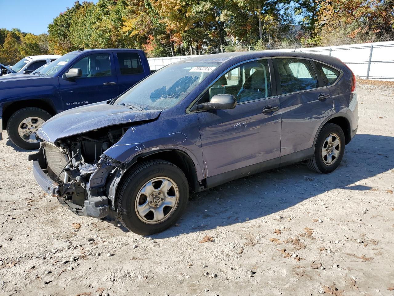 2013 Honda CR-V VIN 2HKRM4H38DH614529