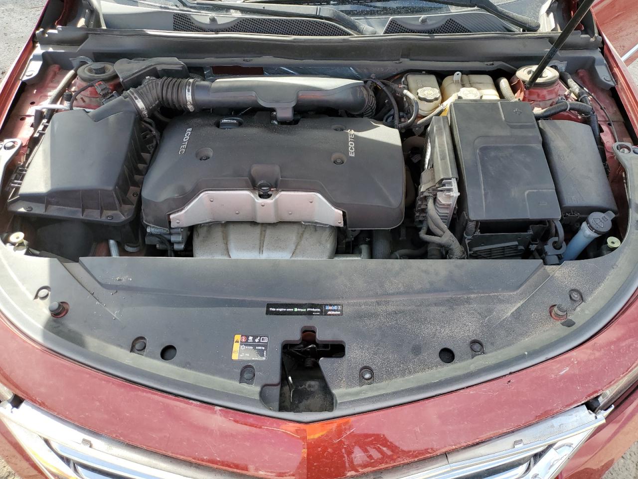 2014 Chevrolet Impala VIN 2G1145SL0E9183998 Copart auction photo, front end damage thumbnail 11