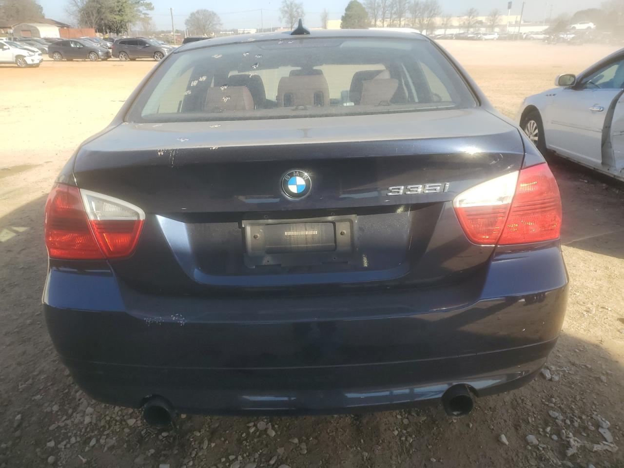 2008 BMW 3er VIN WBAVB77538NM05405 Copart auction photo, front end damage thumbnail 6