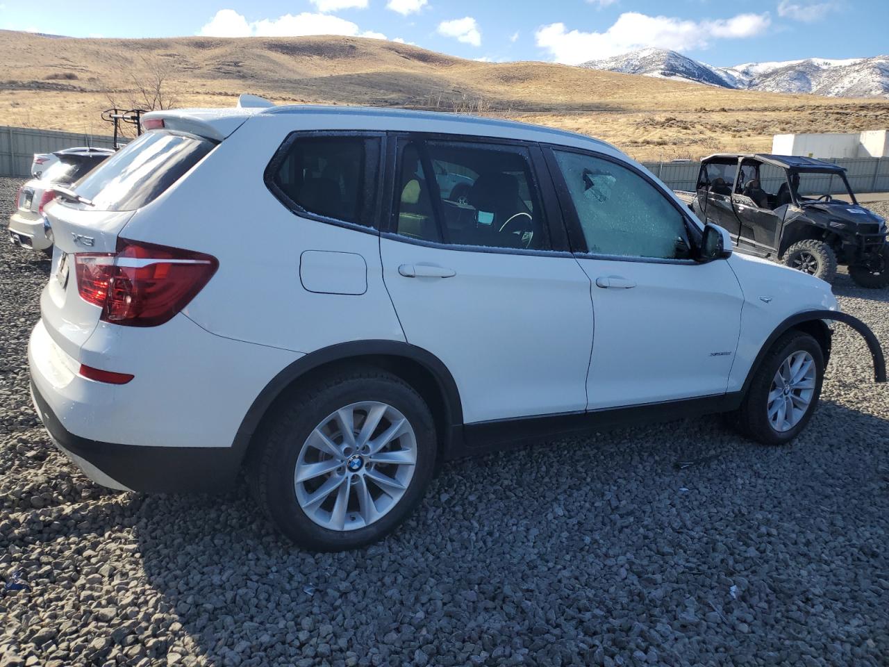 2015 BMW X3 VIN 5UXWX9C5XF0D58525 Copart auction photo, front end damage thumbnail 3