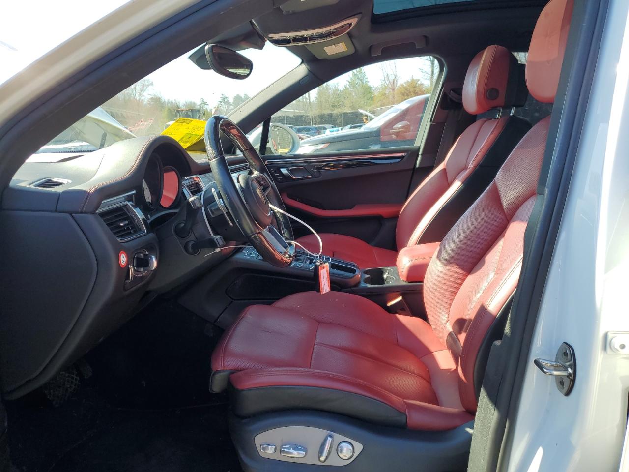 2017 Porsche Macan VIN WP1AB2A52HLB12571 Copart auction photo, front end / undercarriage damage thumbnail 7