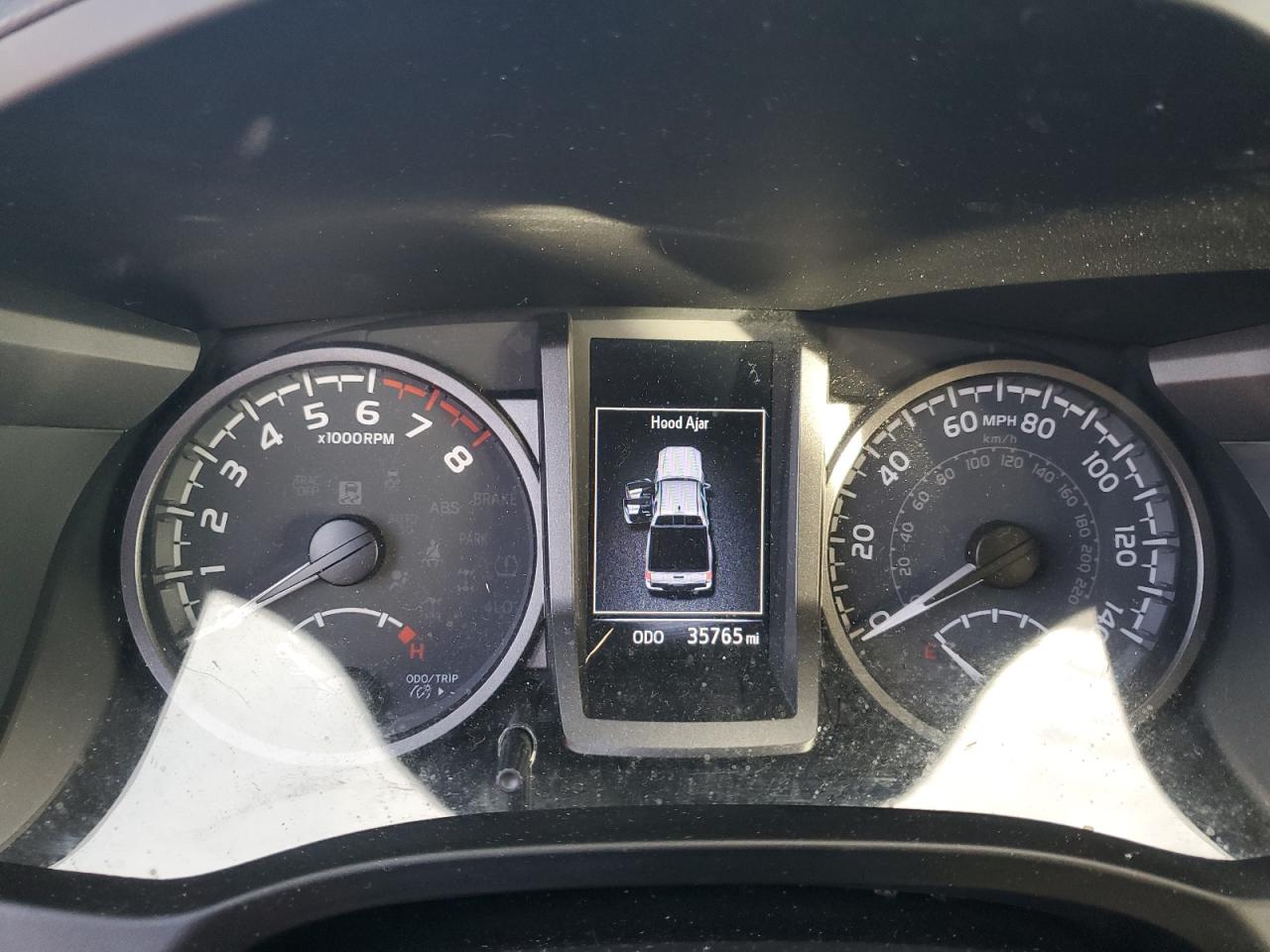 2021 Toyota Tacoma VIN 3TMCZ5AN9MM450792 Copart auction photo, rollover damage thumbnail 9