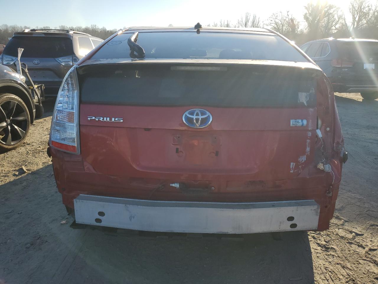 2010 Toyota Prius VIN JTDKN3DU0A0049967 Copart auction photo, rear end damage thumbnail 6