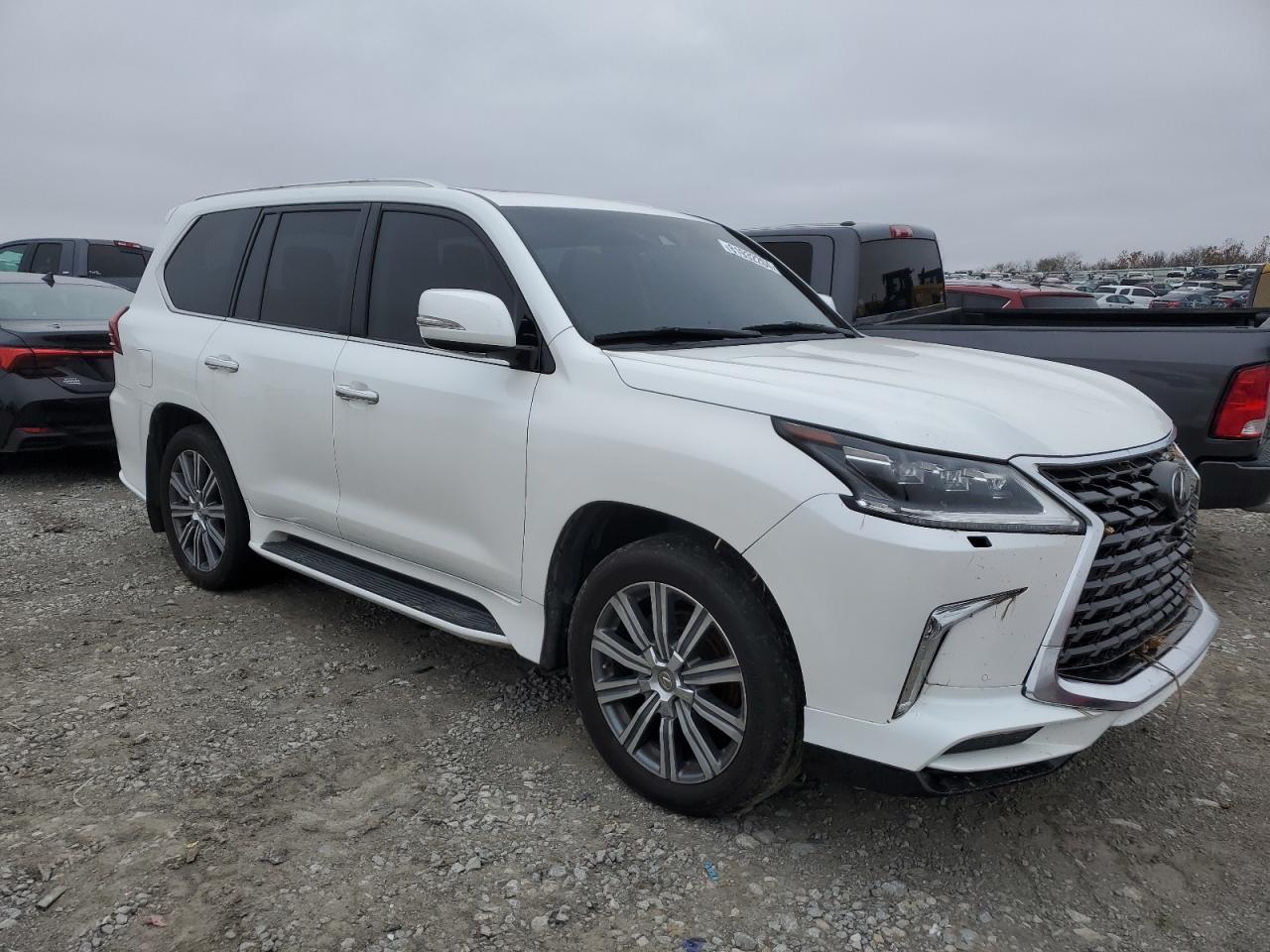2017 Lexus LX VIN JTJHY7AX5H4239092 Copart auction photo, water/flood damage thumbnail 4