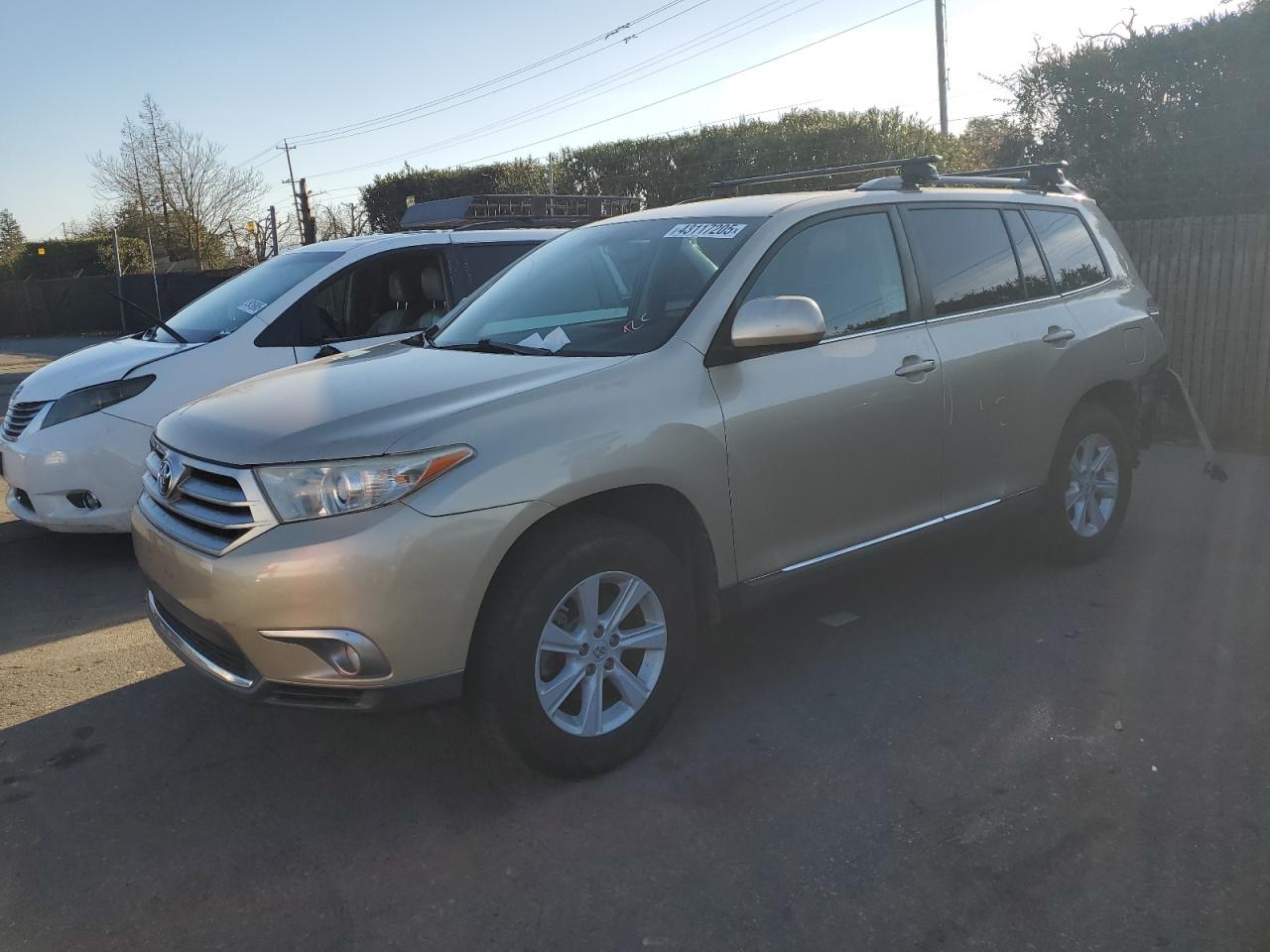 2013 Toyota Highlander VIN 5TDZK3EH2DS113405