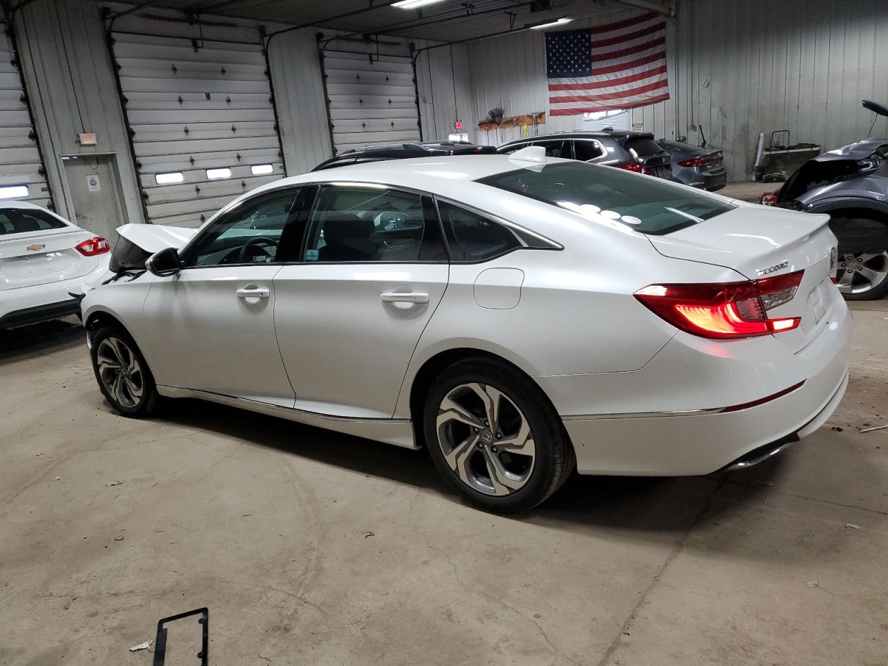 2018 Honda Accord VIN 1HGCV1F40JA197022 Copart auction photo, front end damage thumbnail 2