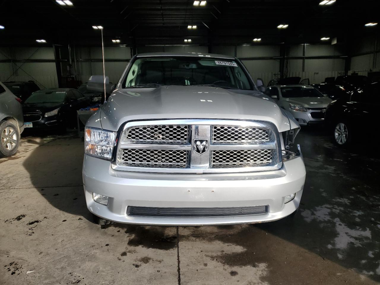 2009 Dodge RAM VIN 1D3HV18T09S753609 Copart auction photo, side / front end damage thumbnail 5
