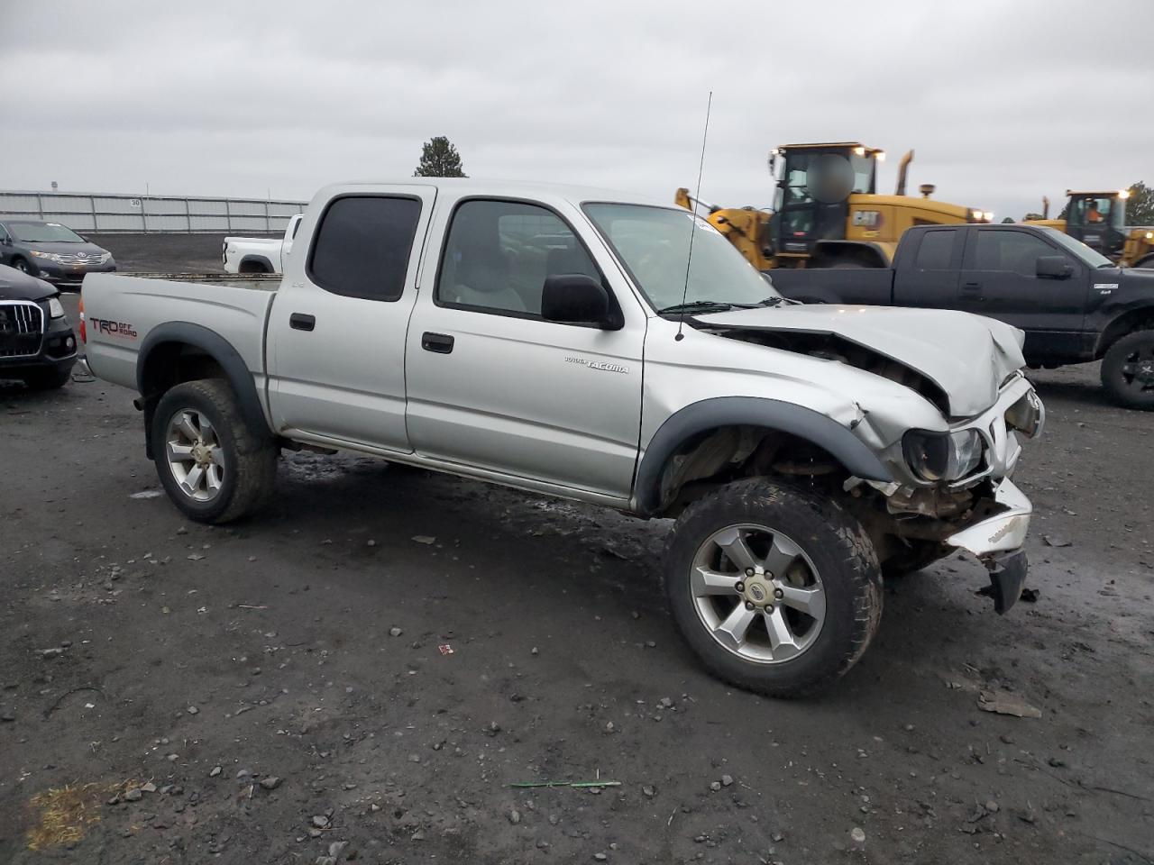 2003 Toyota Tacoma VIN 5TEHN72N63Z152083 Copart auction photo, front end / side damage thumbnail 4