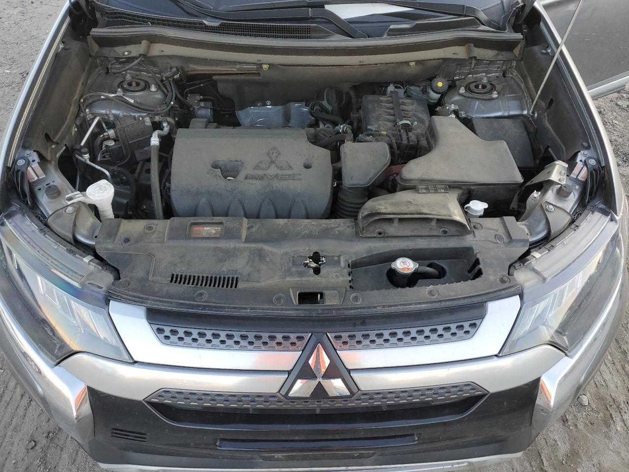 2019 Mitsubishi Outlander VIN JA4AZ3A33KZ004508 Copart auction photo, side damage thumbnail 12