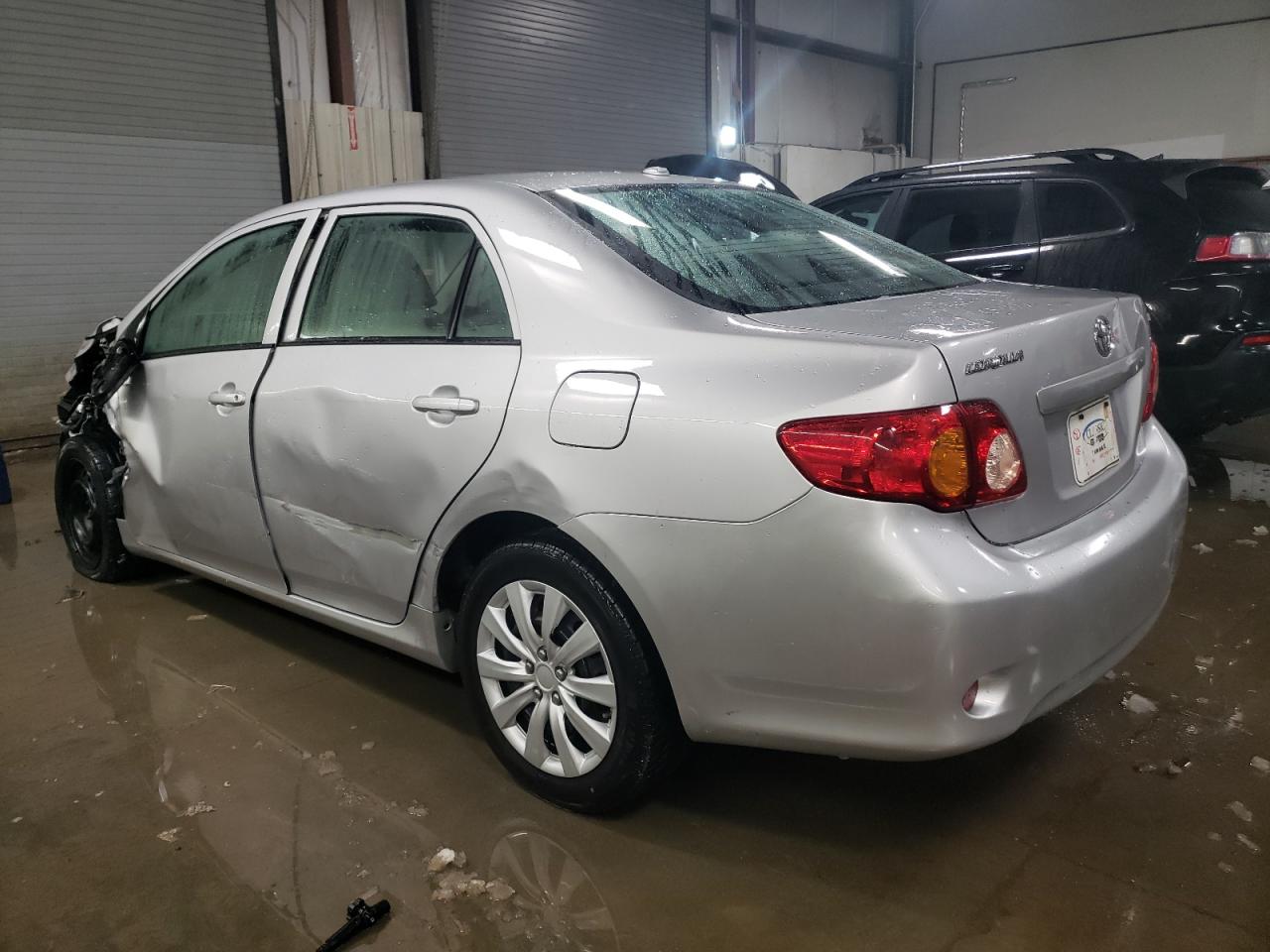 2010 Toyota Corolla VIN 1NXBU4EE4AZ374965 Copart auction photo, front end / side damage thumbnail 2