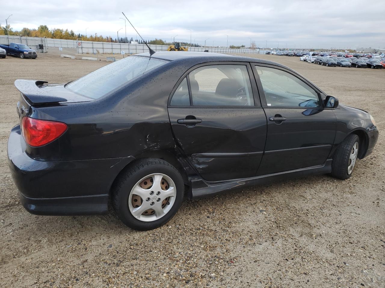 2004 Toyota Corolla VIN 2T1BR32E94C804236 Copart auction photo, side / undercarriage damage thumbnail 3