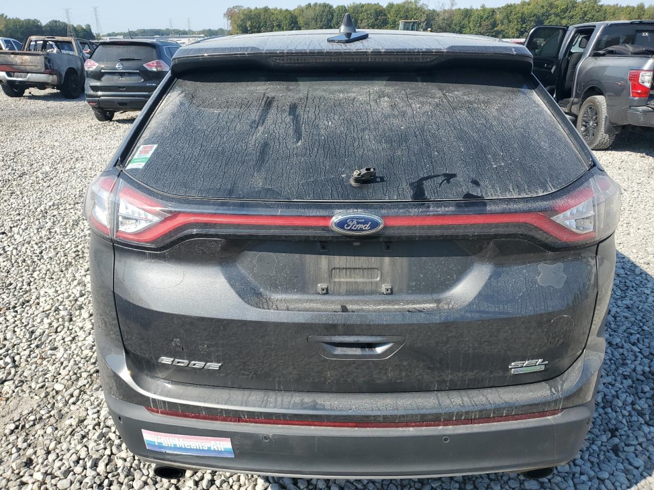 2015 Ford Edge VIN 2FMTK3J9XFBC37202 Copart auction photo, front end damage thumbnail 6