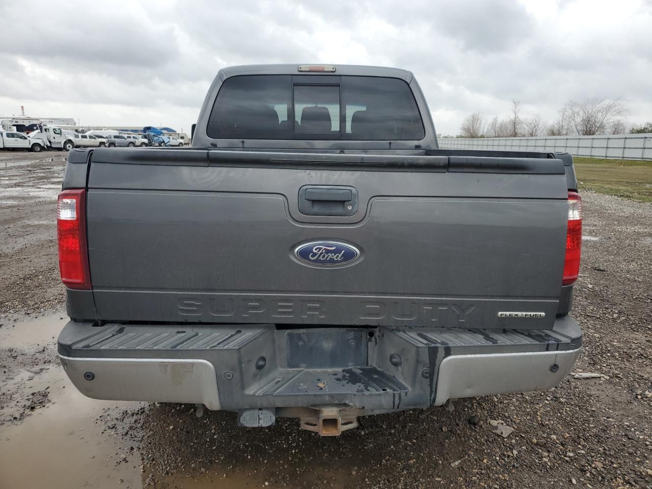 2015 Ford F250 VIN 1FT7W2B60FEB30673 Copart auction photo, front end / rear end damage thumbnail 6