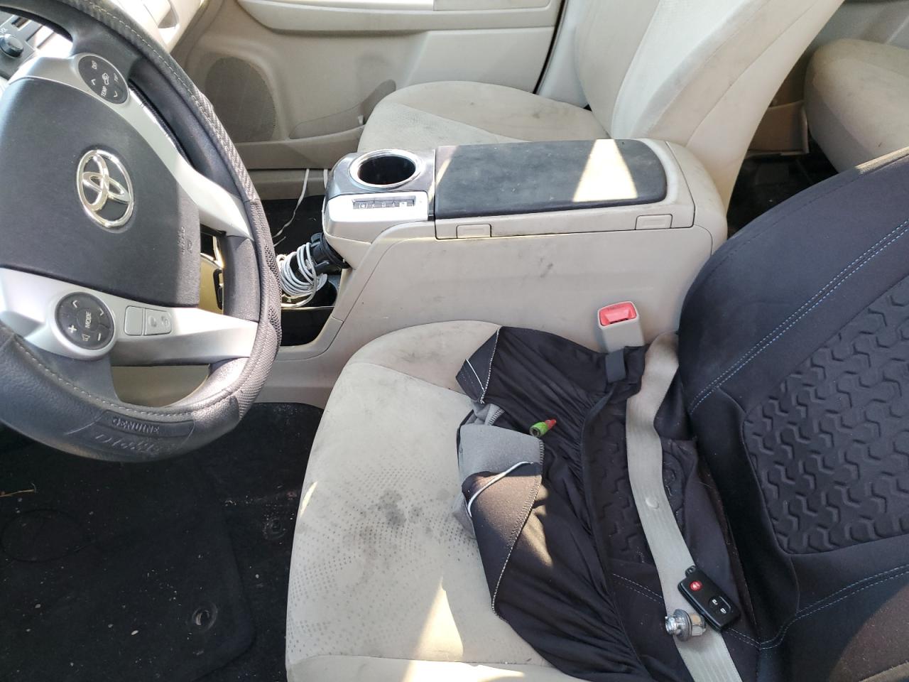 2012 Toyota Prius VIN JTDZN3EU9C3118332 Copart auction photo, side / hail damage thumbnail 7