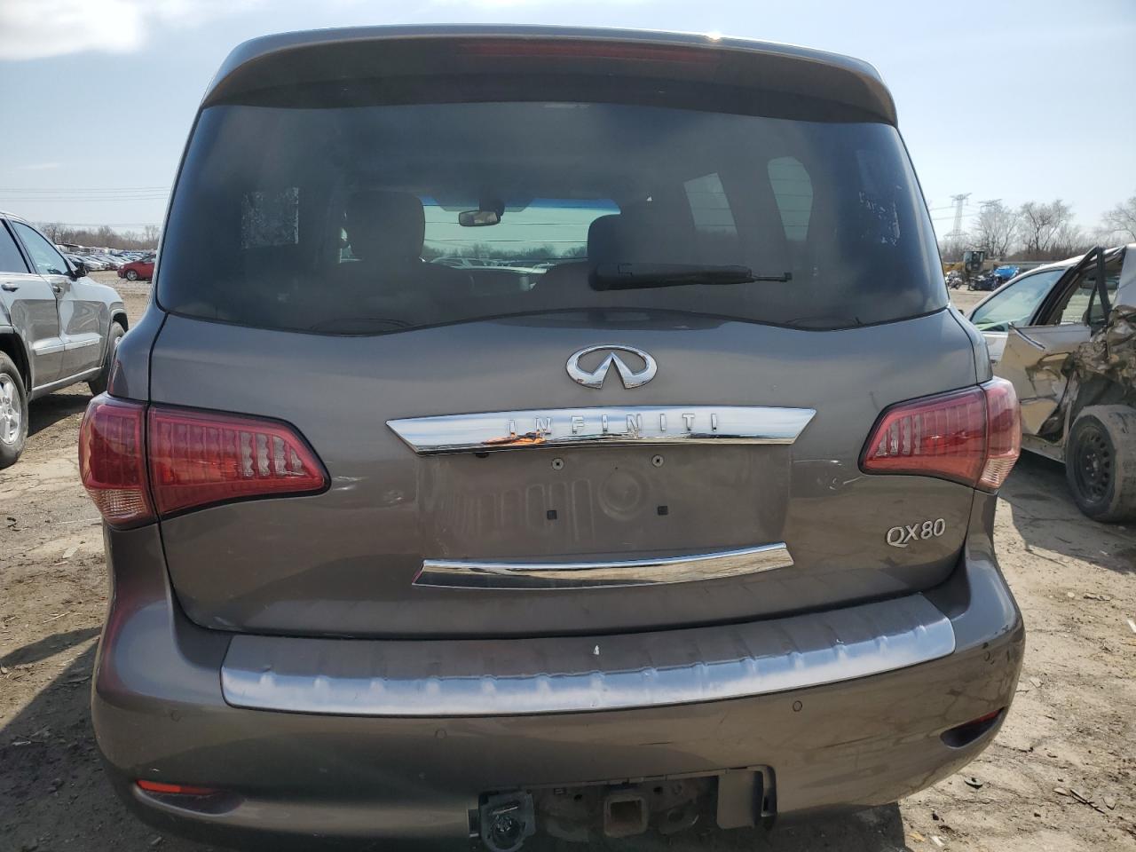 2017 Infiniti QX80 VIN JN8AZ2NE3H9153252 Copart auction photo, normal wear damage thumbnail 6
