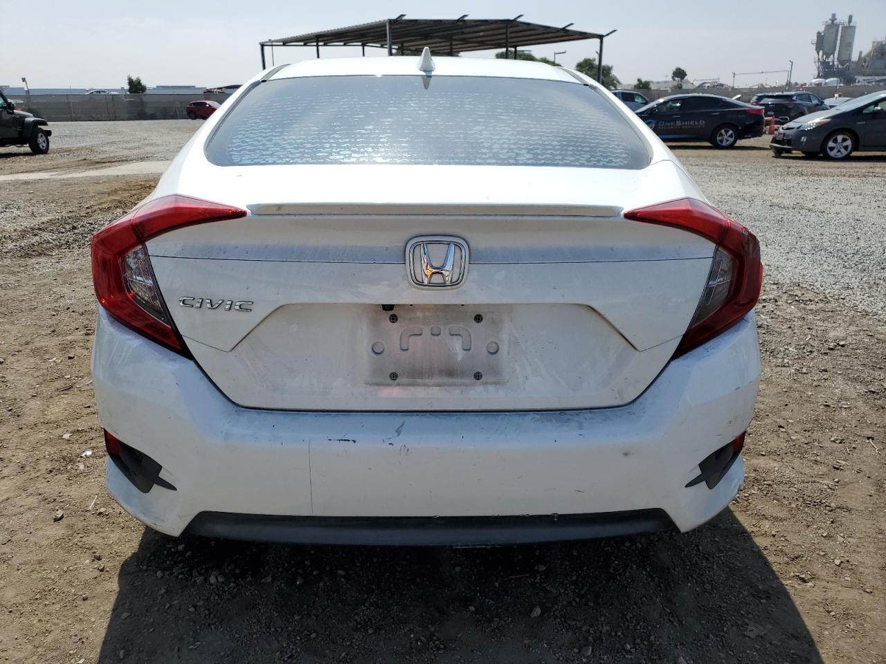 2016 Honda Civic VIN 19XFC1F34GE223457 Copart auction photo, all over damage thumbnail 6