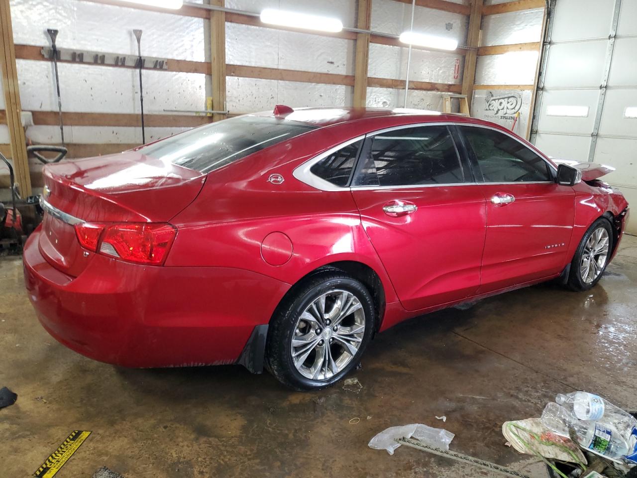 2014 Chevrolet Impala VIN 2G1125S31E9271271 Copart auction photo, front end damage thumbnail 3