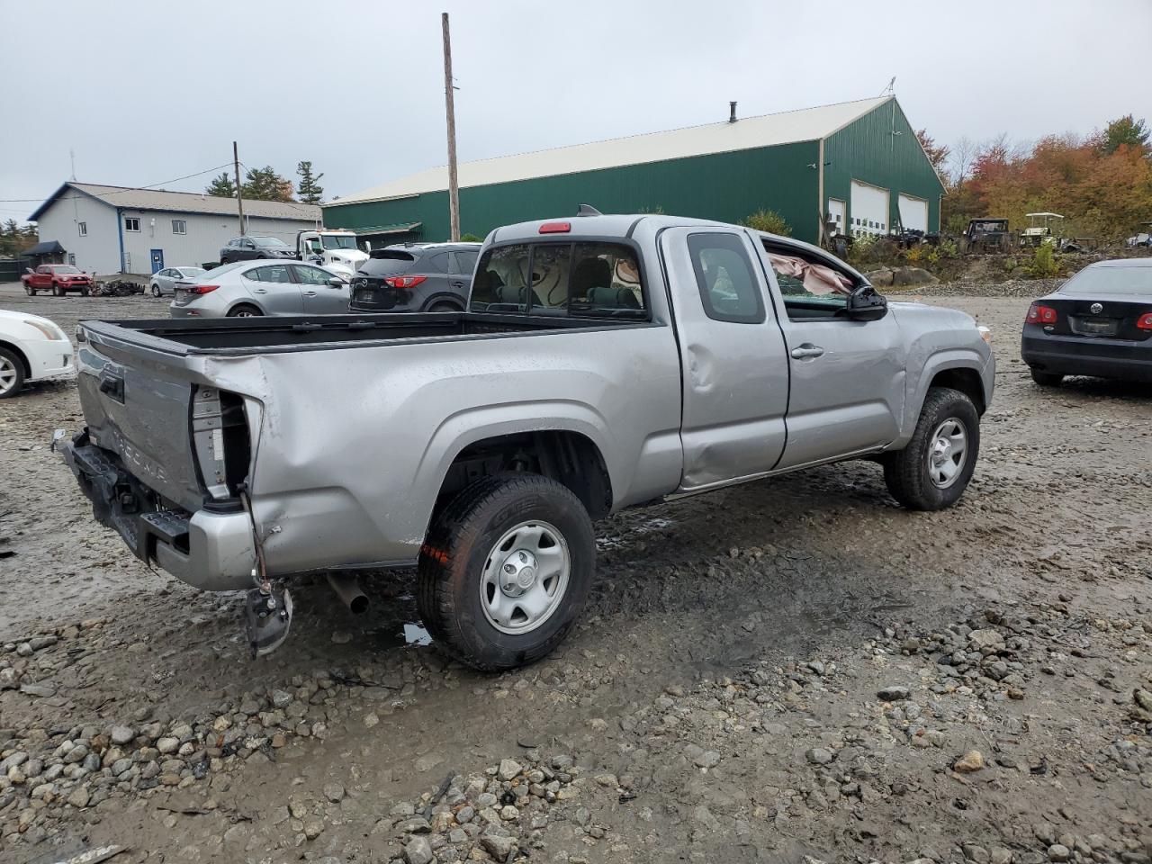 2017 Toyota Tacoma VIN 5TFRX5GN4HX084277 Copart auction photo, all over damage thumbnail 3