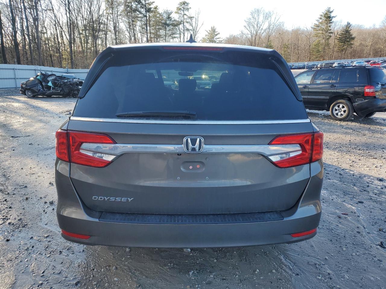 2019 Honda Odyssey VIN 5FNRL6H7XKB137048 Copart auction photo, all over damage thumbnail 6