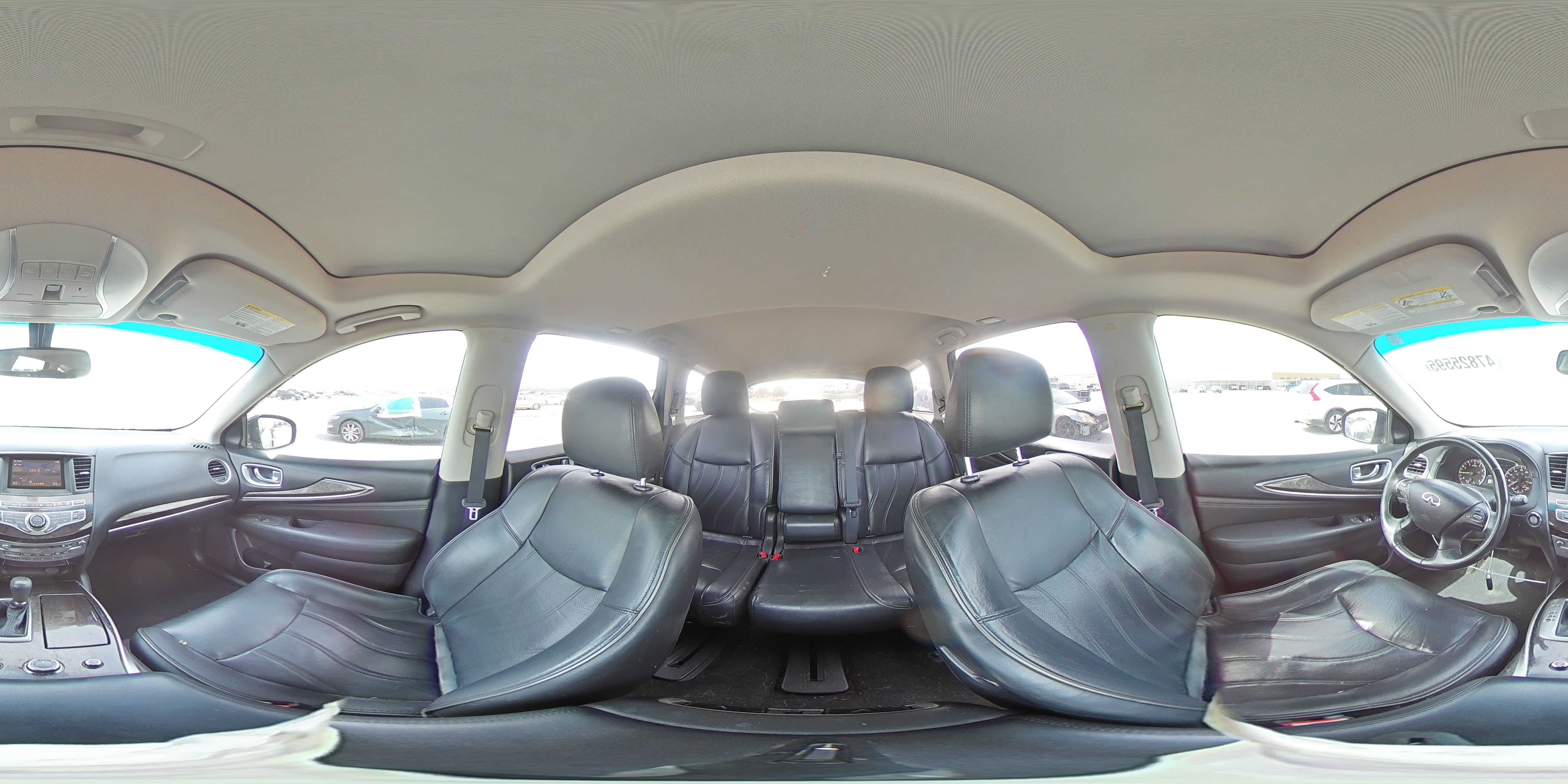 2015 Infiniti QX60 VIN 5N1AL0MN1FC545239 Copart auction photo, rear end damage thumbnail 14