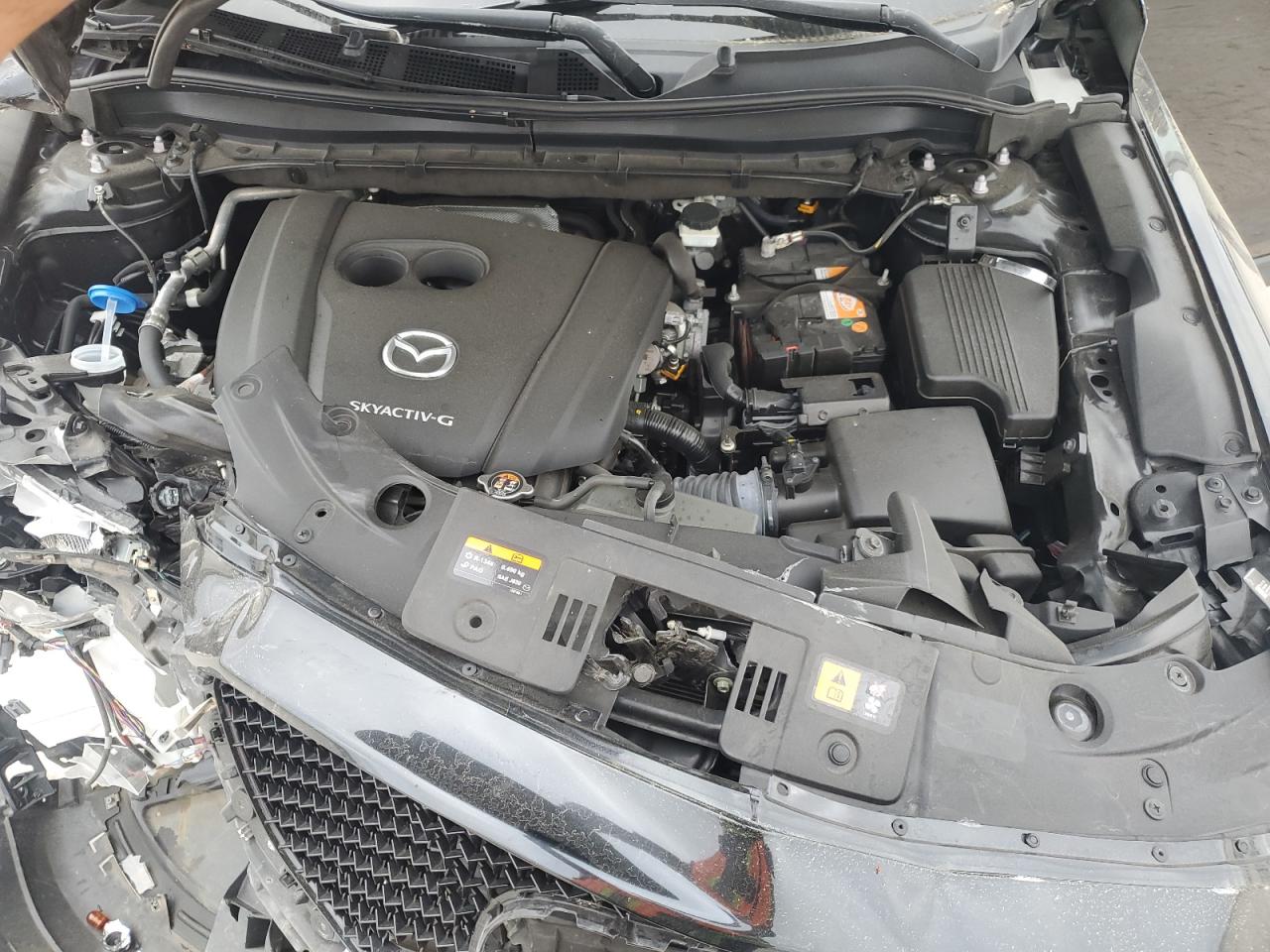 2021 Mazda CX-5 VIN JM3KFACM1M0342212 Copart auction photo, front end damage thumbnail 14