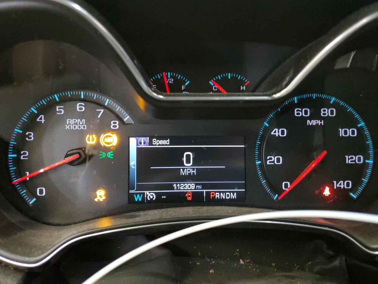 2015 Chevrolet Impala VIN 2G1125S3XF9284537 Copart auction photo, front end / rear end damage thumbnail 9