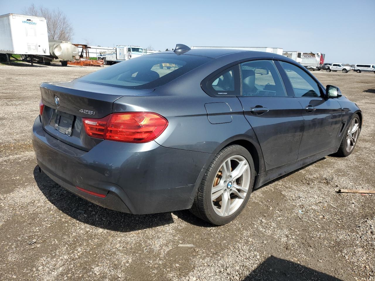 2016 BMW 4er VIN WBA4A9C51GG507207 Copart auction photo, front end / minor dent/scratches damage thumbnail 3