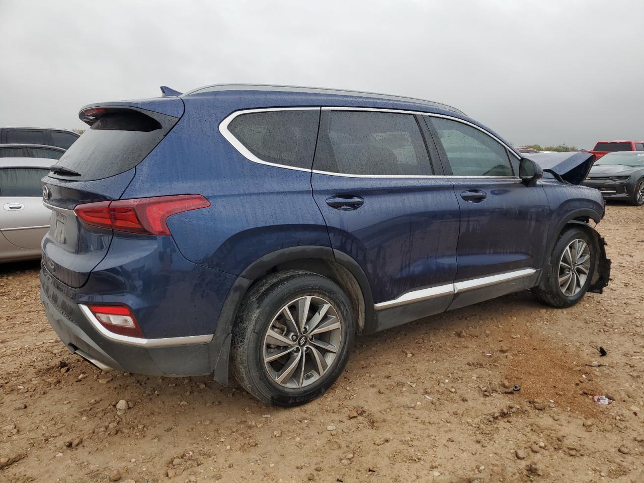 2020 Hyundai Santa Fe VIN 5NMS33AD2LH172568 Copart auction photo, front end damage thumbnail 3