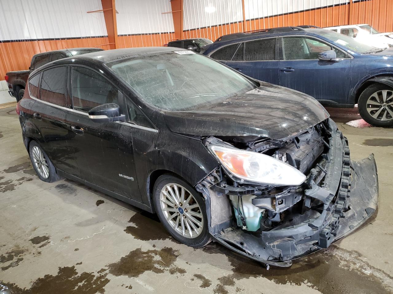 2013 Ford C-MAX VIN 1FADP5BU3DL503834 Copart auction photo, front end / minor dent/scratches damage thumbnail 4