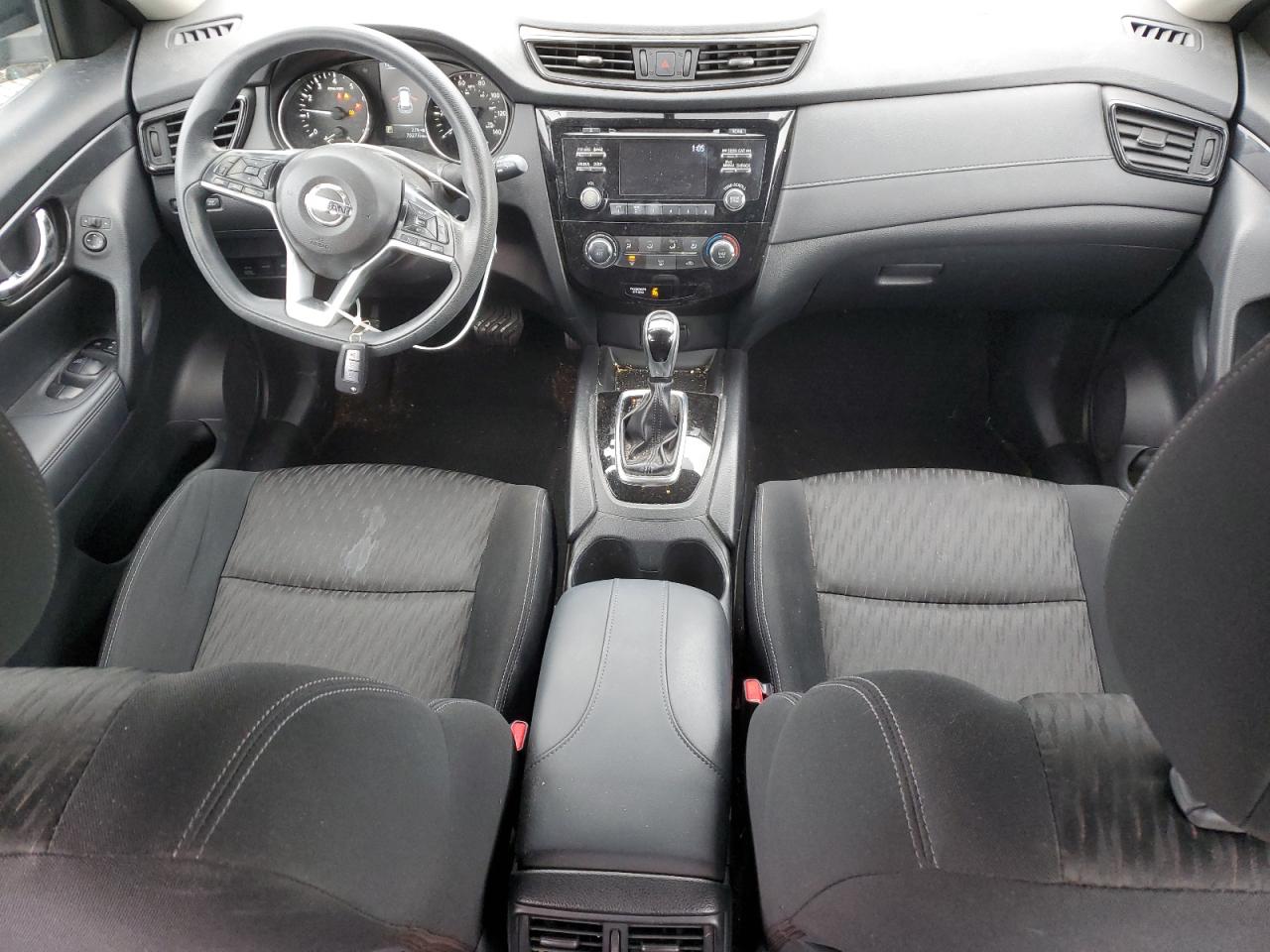 2017 Nissan Rogue VIN KNMAT2MVXHP554145 Copart auction photo, side damage thumbnail 8
