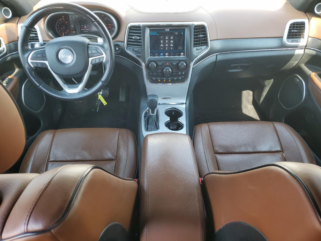 2018 Jeep Grand Cherokee VIN 1C4RJFJT7JC296117 Copart auction photo, front end / side damage thumbnail 8