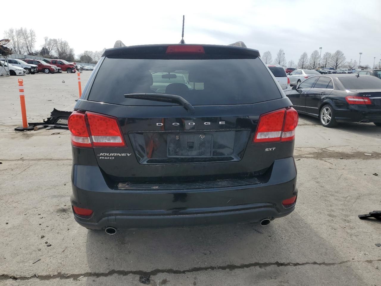 2014 Dodge Journey VIN 3C4PDDBG4ET251148 Copart auction photo, front end damage thumbnail 6