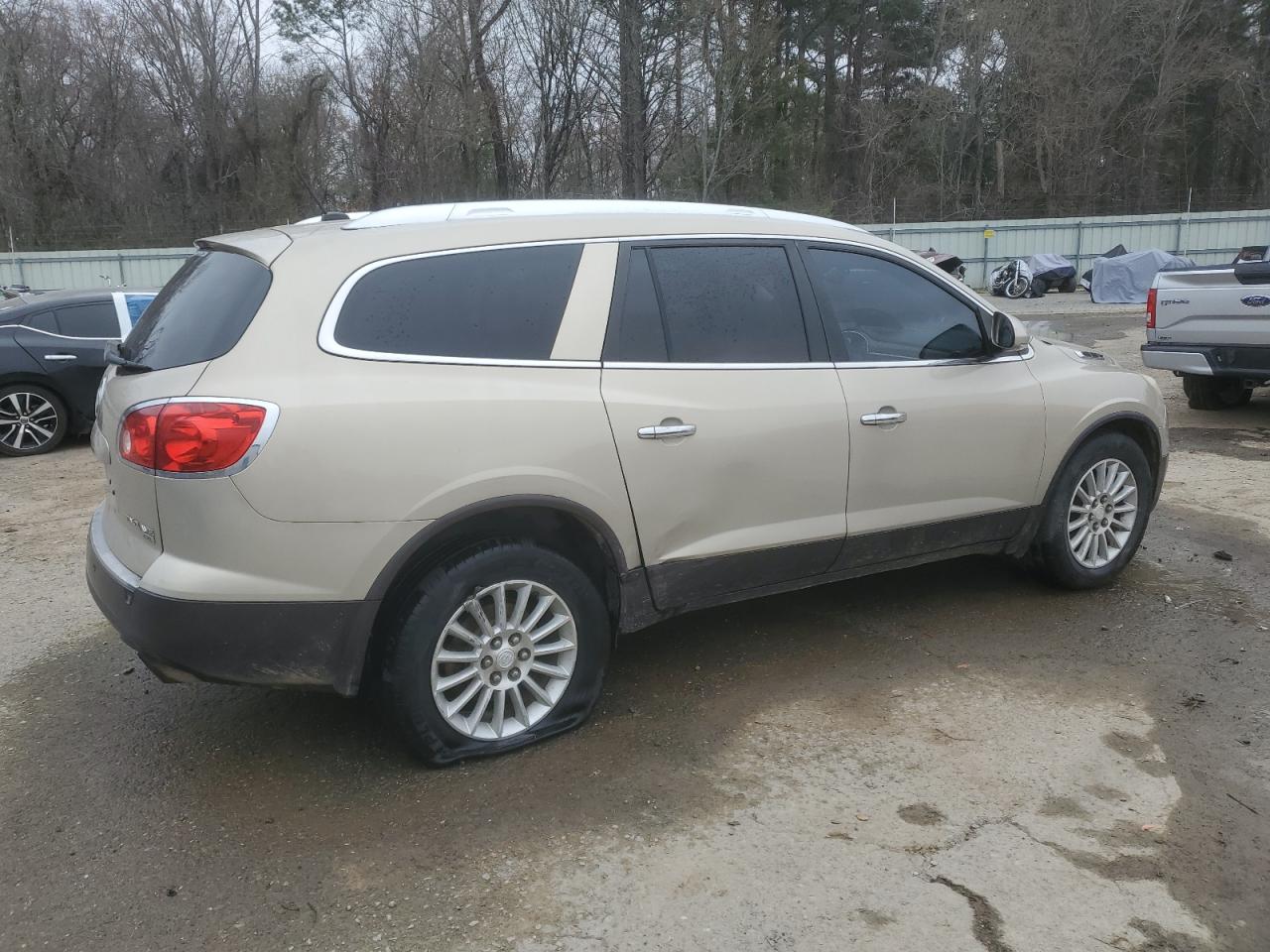 2010 Buick Enclave VIN 5GALRBED4AJ261364 Copart auction photo, side / minor dent/scratches damage thumbnail 3