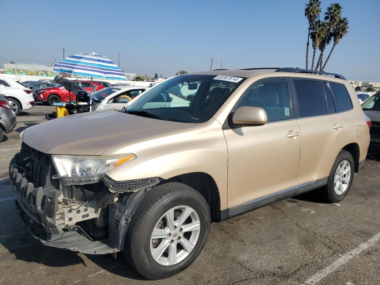 2011 Toyota Highlander VIN 5TDZK3EH4BS034251