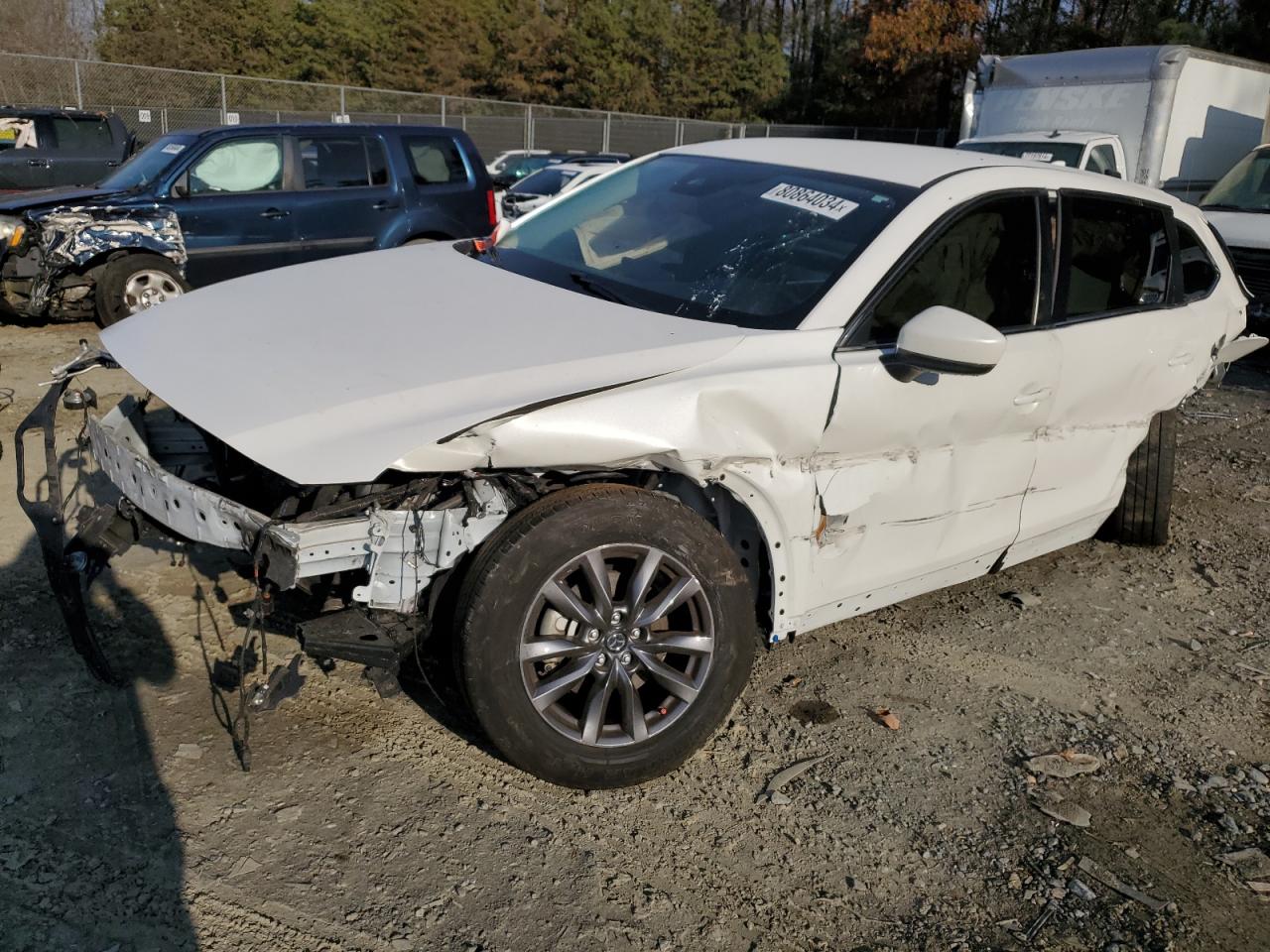 2022 Mazda CX-9 VIN JM3TCBBY5N0606296