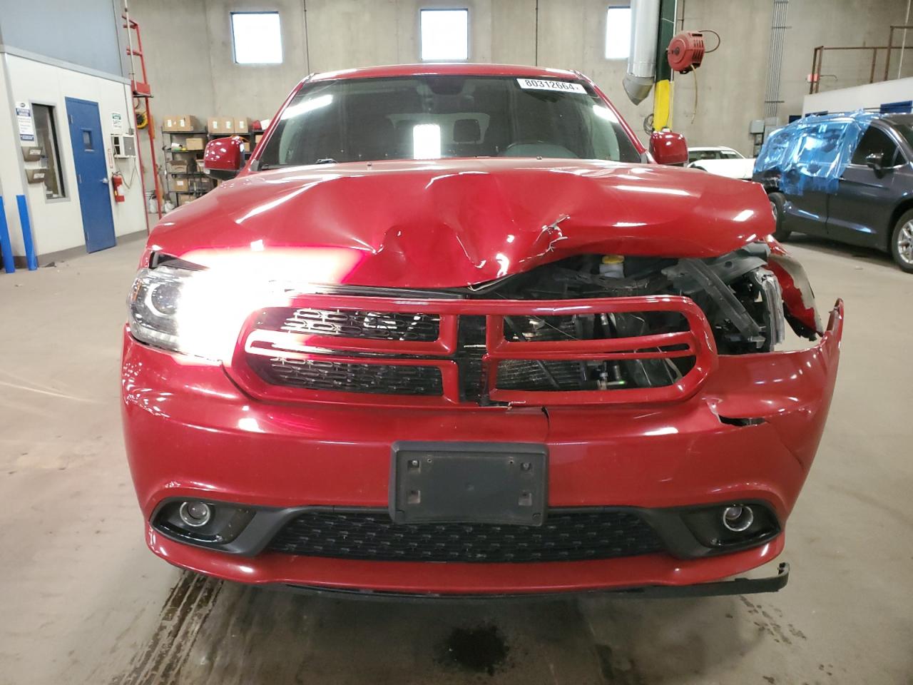 2017 Dodge Durango VIN 1C4RDJDG5HC775140 Copart auction photo, front end damage thumbnail 5