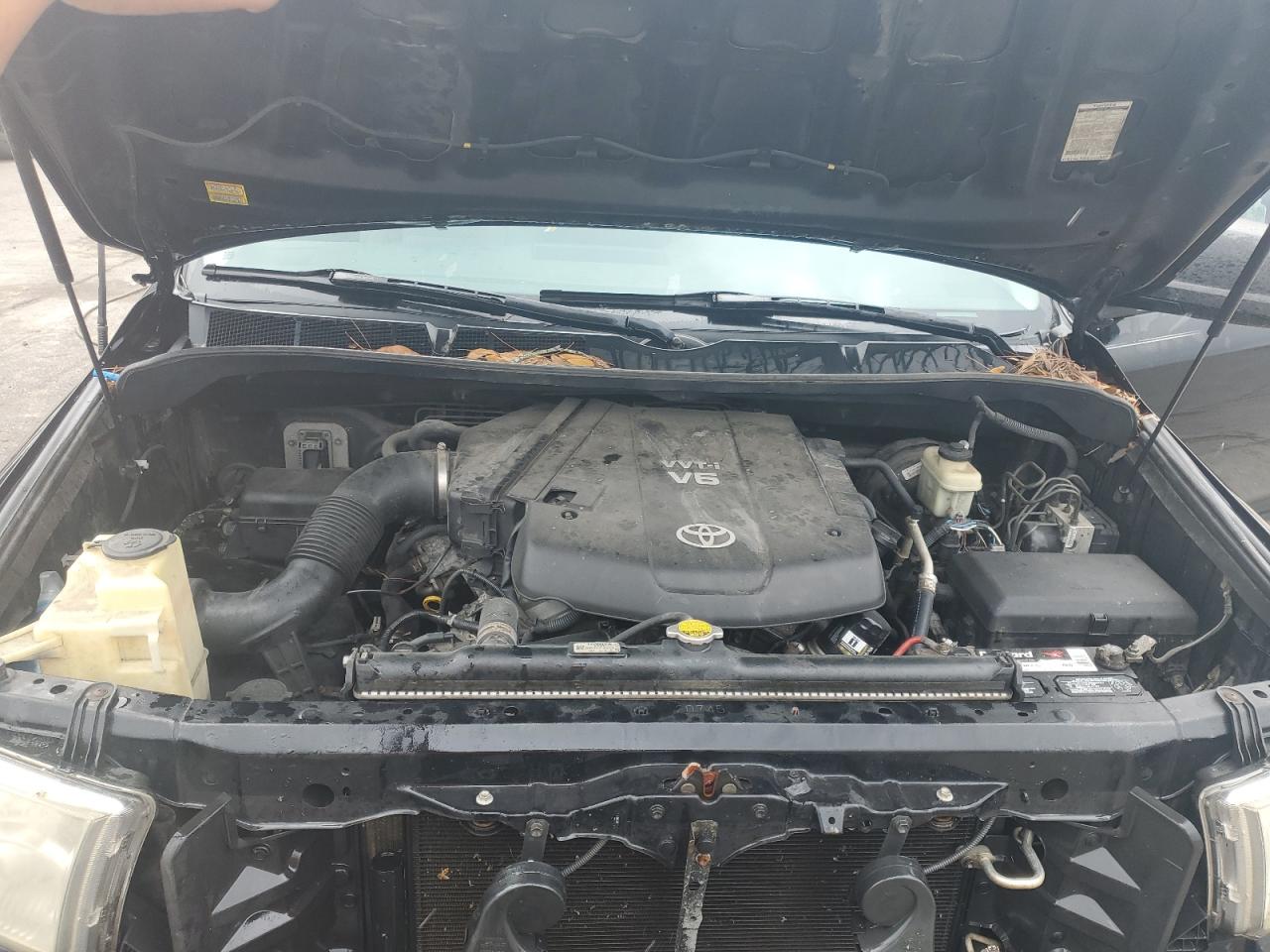 2008 Toyota Tundra VIN 5TFRU54178X011625 Copart auction photo, rear end damage thumbnail 11