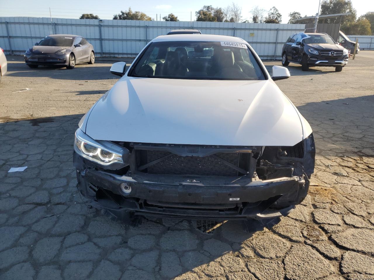 2016 BMW 4er VIN WBA3V7C55G5A25732 Copart auction photo, front end damage thumbnail 5