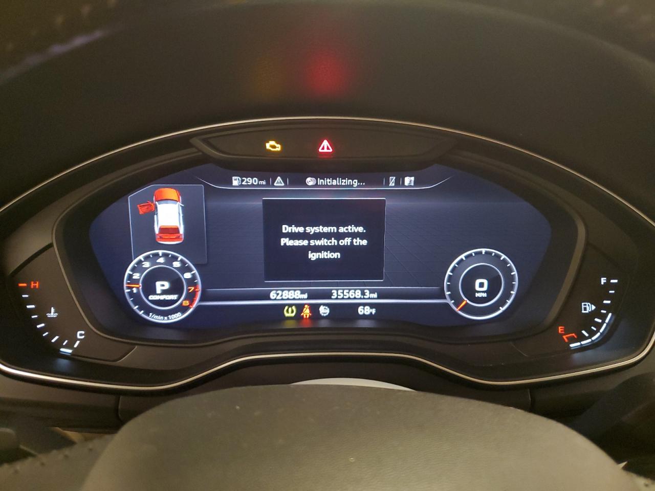 2018 Audi Q5 VIN WA1BNAFY4J2241427 Copart auction photo, front end / side damage thumbnail 9