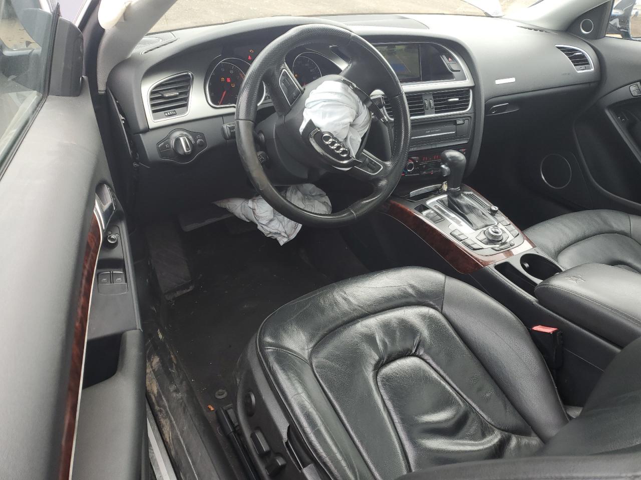2010 Audi A5 VIN WAULFAFR1AA069652 Copart auction photo, front end / side damage thumbnail 8
