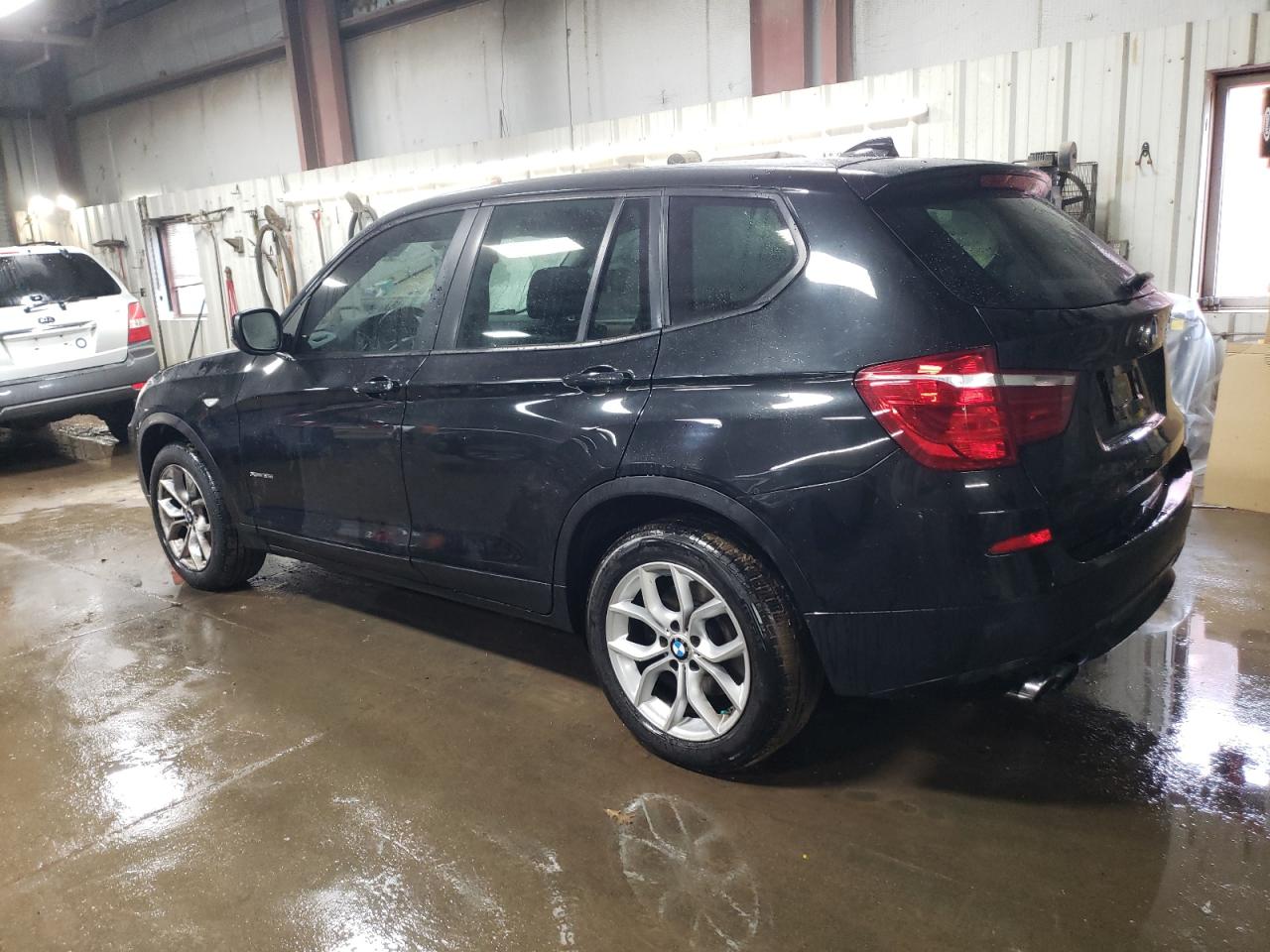 2014 BMW X3 VIN 5UXWX7C59E0E79968 Copart auction photo, side damage thumbnail 2