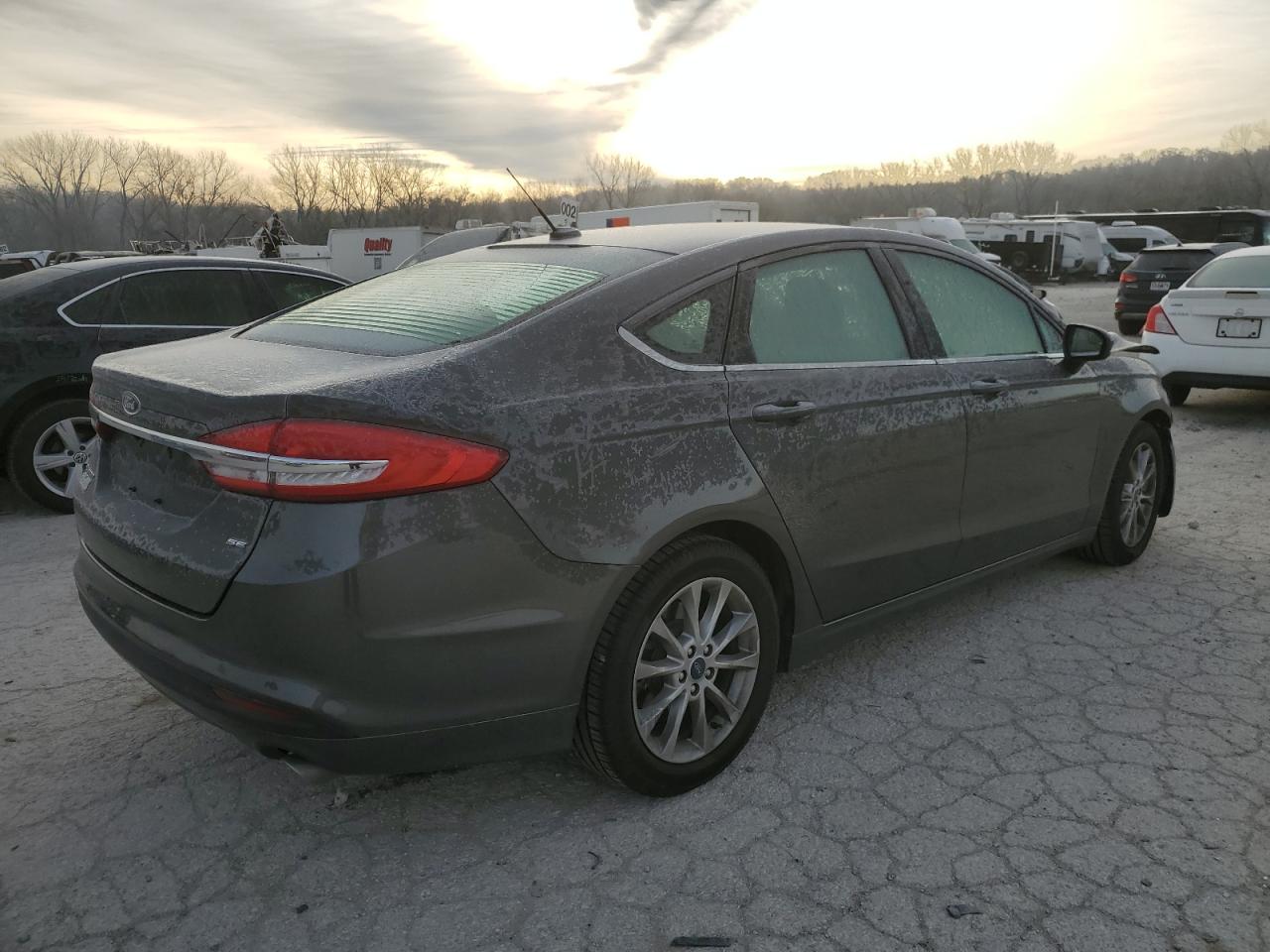 2017 Ford Fusion VIN 3FA6P0H79HR200691 Copart auction photo, front end damage thumbnail 3