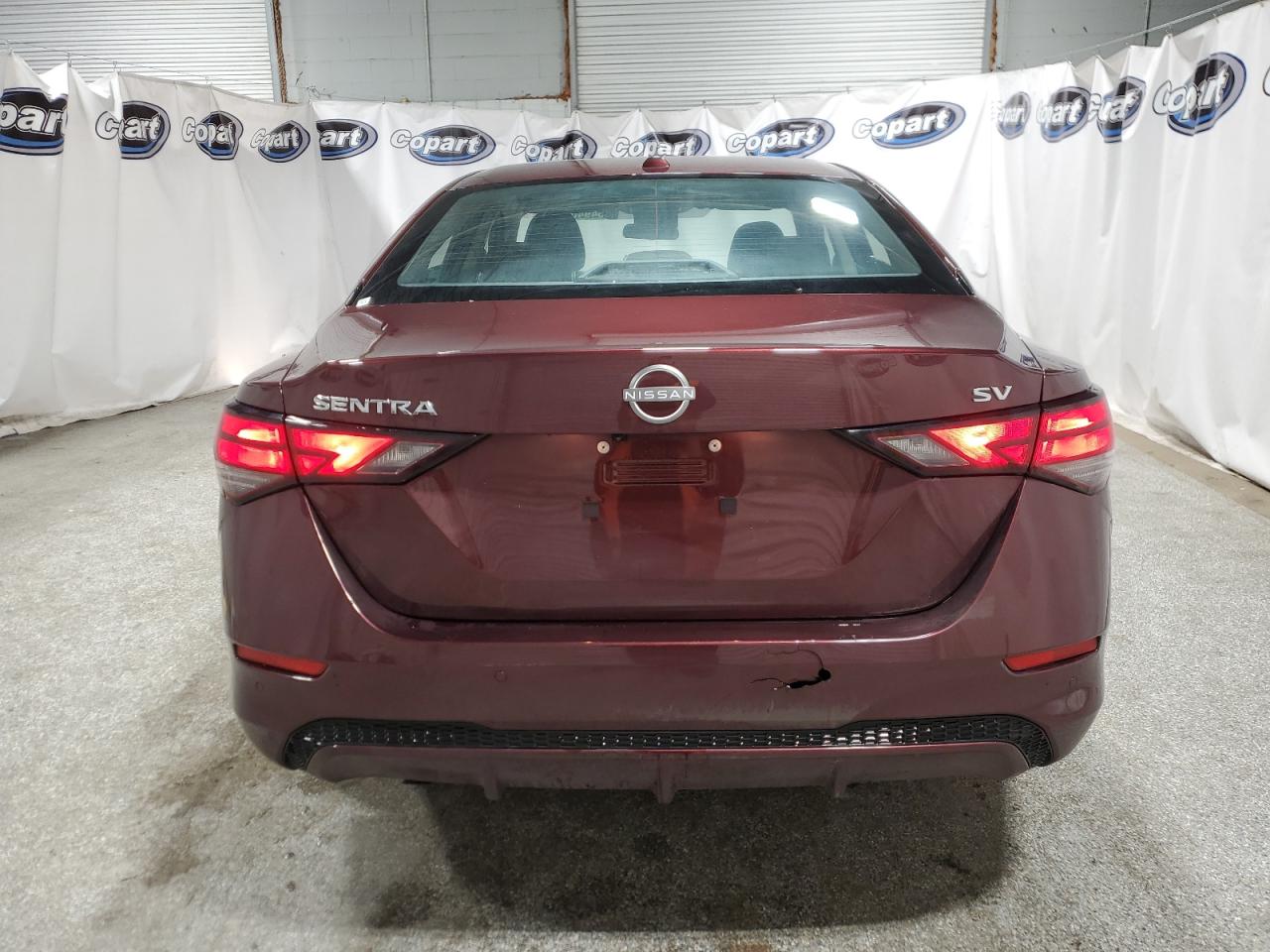 2024 Nissan Sentra VIN 3N1AB8CV8RY375161 Copart auction photo, front end / rear end damage thumbnail 6