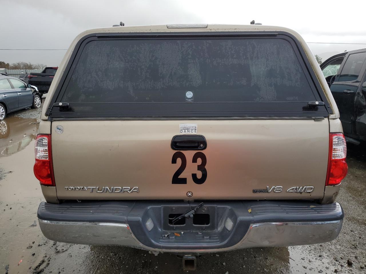 2005 Toyota Tundra VIN 5TBBT44165S470380 Copart auction photo, water/flood damage thumbnail 6