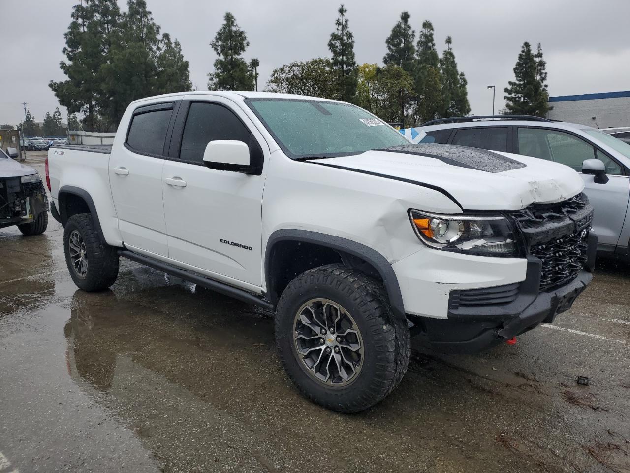 2022 Chevrolet Colorado VIN 1GCGTEENXN1192522 Copart auction photo, front end damage thumbnail 4