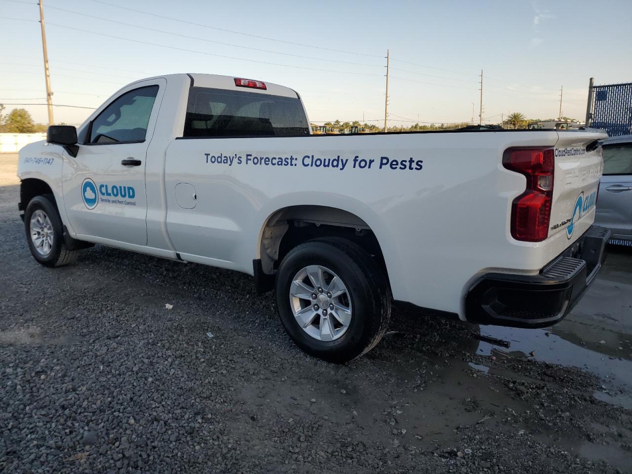 2023 Chevrolet Silverado VIN 3GCNAAED0PG113361 Copart auction photo, front end damage thumbnail 2