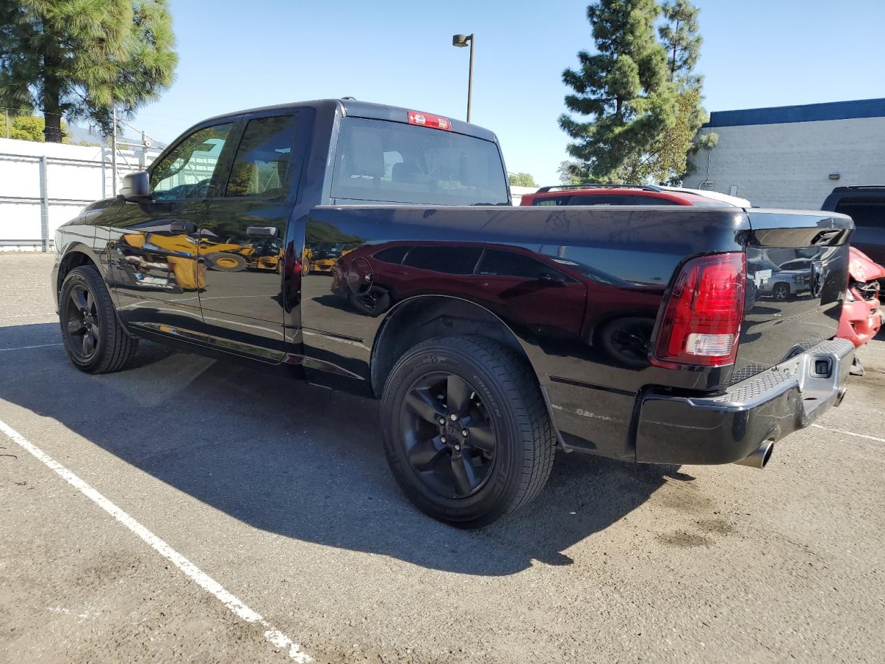 2014 RAM 1500 VIN 1C6RR6FT1ES383144 Copart auction photo, normal wear damage thumbnail 2