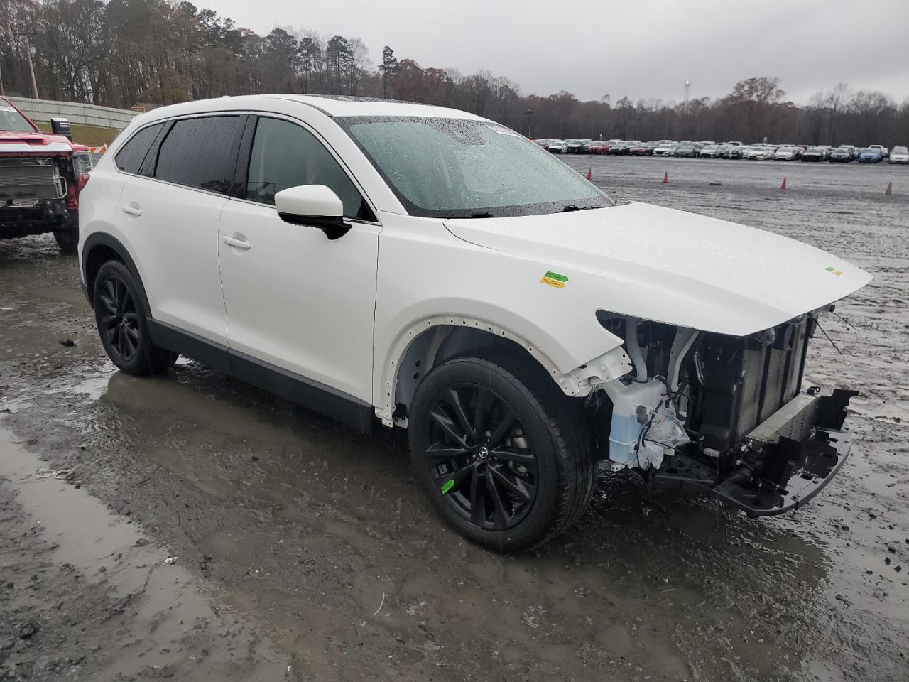 2023 Mazda CX-9 VIN JM3TCBAY3P0647305 Copart auction photo, front end damage thumbnail 4