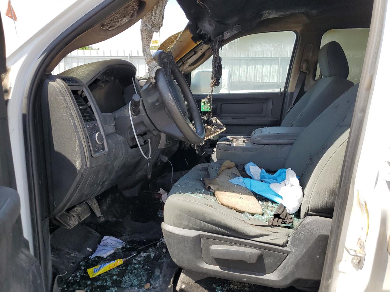 2014 RAM 3500 VIN 3C63R3GL8EG232991 Copart auction photo, burn - engine / burn - interior damage thumbnail 7