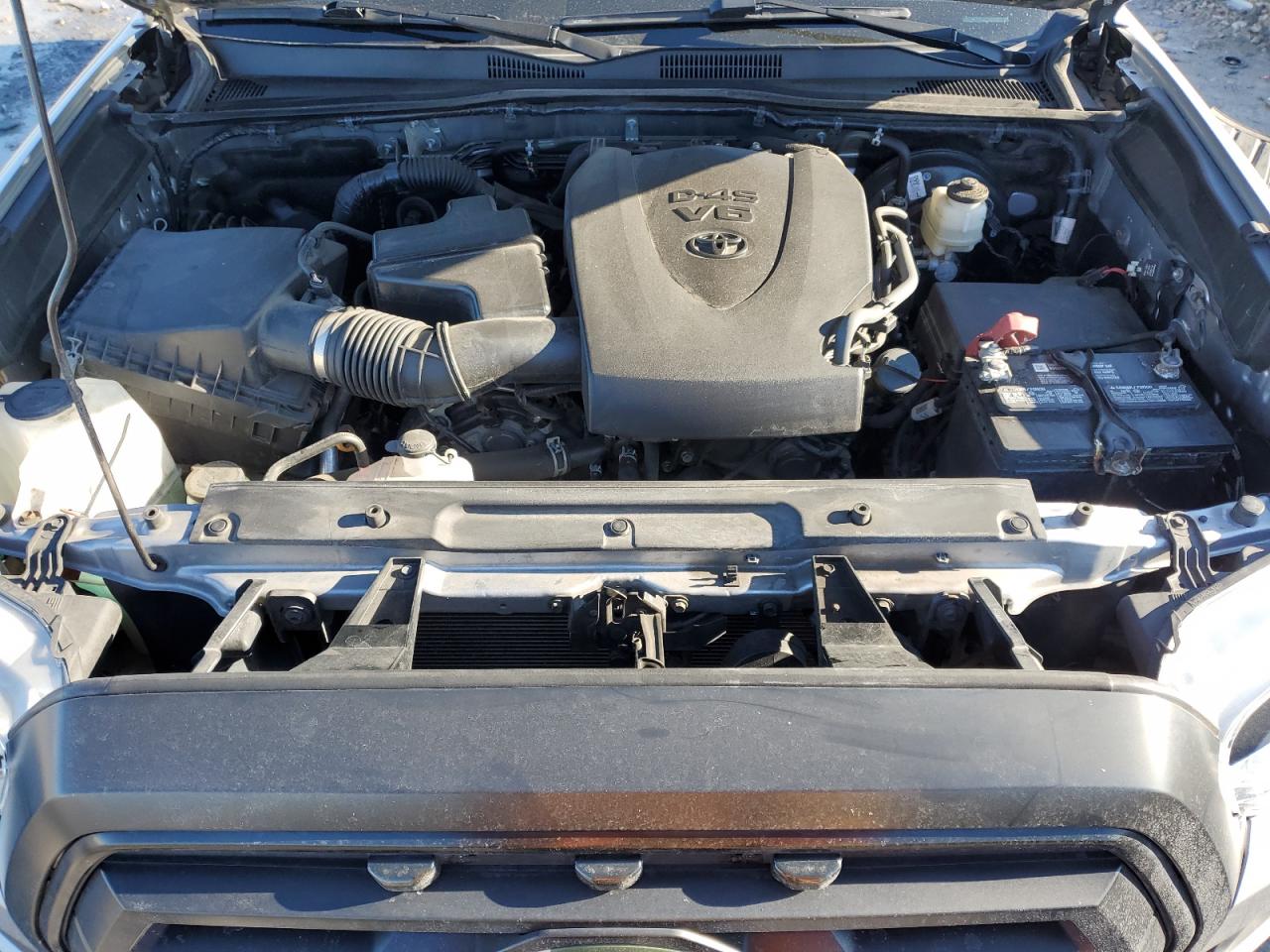 2021 Toyota Tacoma VIN 3TMCZ5ANXMM371826 Copart auction photo, rear end / minor dent/scratches damage thumbnail 11
